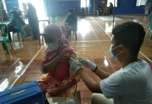 Desa Cikoneng Kulon Sumedang Laksanakan Vaksinasi Dosis Kedua. Foto : Endi - BeritaBandung.id