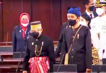 Rangkuman Pidato Presiden pada Sidang Tahunan MPR 2021 Presiden Jokowi bersama Wapres Ma'ruf Amin pada Sidang Tahunan MPR 2021, Senin, 16/8/2021. (youtube)