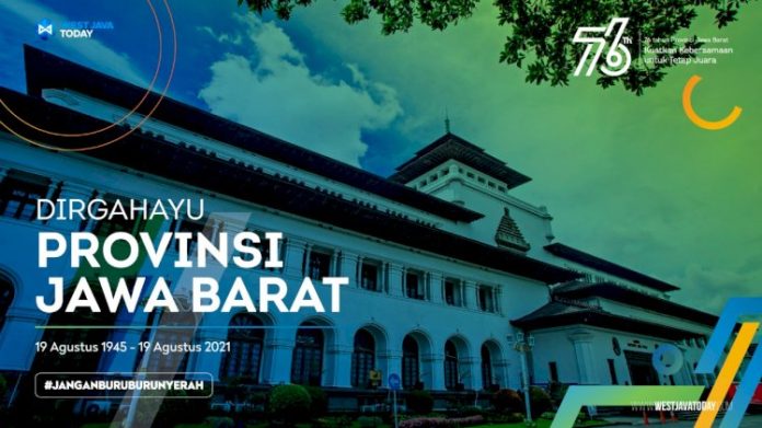 Dirgahayu ke-76 Provinsi Jawa Barat.