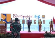 Presiden Jokowi Resmikan Bendungan Kuningan Presiden Jokowi Resmikan Bendungan Kuningan