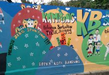 DPPKB Kota Bandung Sosialisasikan Program Bangga Kencana Melalui Mural di Kampung KB