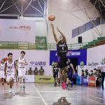 Pertandingan Honda DBL West Java Series 2021, antara SMA Negeri 3 Cimahi melawan SMA Negeri 1 Bogor, Sabtu (6/11).