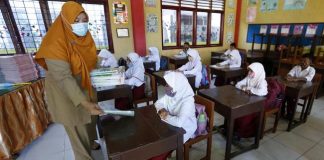 Prediksi Kepadatan Puncak Arus Balik Lebaran, Disdik Jawa Barat Putuskan Masuk Sekolah 12 Mei Sejumlah daerah di Jawa Barat sudah membuka kegiatan belajar tatap muka di sekolah. Ilustrasi
