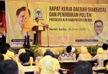 Rakerda Sekaligus Lantik PK Golkar se-Kabupaten Cirebon Ace Hasan Syadzily