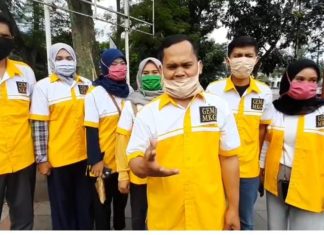 Tak terima Airlangga Hartarto di fitnah, Gema MKGR Jabar kecam Haris Pratama