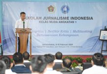 Sekolah Jurnalisme Indonesia Dapat Lahirkan Jurnalis Berintegritas dan Multitasking