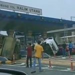 Kecelakaan Beruntun di Gerbang Tol Halim, Sopir Truk Ditangkap Isrimewa