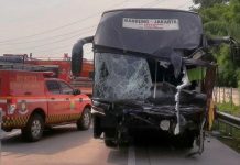 Pengakuan Sopir Bus Terlibat Kecelakaan Maut di KM 58 Tol Cikampek