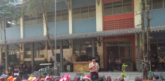 Ketua YPPGMI Wirakarya Hadiri Upacara Penutupan MPLS Pancawaluya SMK Wirakarya 1 Dan 2 Ciparay kabupaten Bandung.