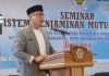 Ketua Fraksi Demokrat DPRD Kabupaten Bandung H.Asep Ikhsan S.E.,S.Pd.,M.M Berikan Arahan Kepada Peserta Seminar STIKINDO Wirautama.