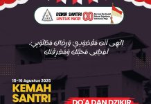 Ketum GP Parmusi Jawa Barat Ceng Egi Nugraha Ajak Para Santri Bersama Warga Untuk Do’a Dzikir Bersama Dalam Memperingati HUT RI Ke-80 Tahun.