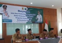 Pembentukan Pengurus BKAD dan Penguatan Kerjasama Desa se-Kecamatan Cileunyi di Gelar Melalui Musyawarah Antar Desa.