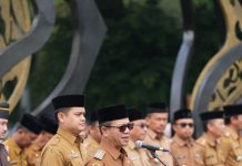 Risalah Pelantikan 7.550 PPPK Paruh Waktu Perkuat Tata Kelola Pemerintah Kabupaten Bandung.