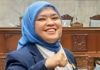 VENNY NOVENY HADIRI SIDANG PARIPURNA DPRD KABUPATEN BANDUNG:DEMOKRASI SOLID DUKUNG PROGRAM KANG DS.